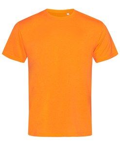 Stedman STE8600 - T-shirt met ronde hals voor mannen Active-Dry Cyber Oranje