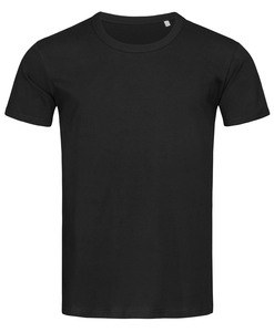 Stedman STE9000 - T-shirt met ronde hals voor mannen Ben  Zwart Opaal