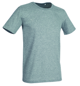 Stedman STE9020 - T-shirt met ronde hals voor mannen Morgan  Grijze Heide