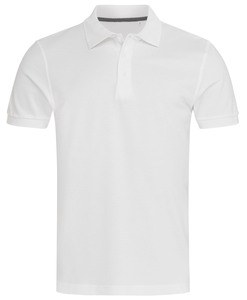 Stedman STE9060 - Poloshirt met korte mouwen voor mannen Harper  Wit