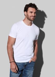 Stedman STE9600 - T-shirt met ronde hals voor mannen Clive  Wit