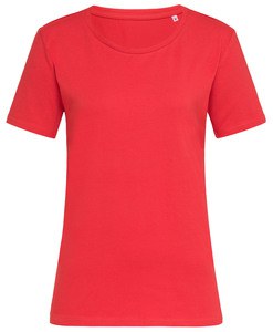 Stedman STE9730 - T-shirt met ronde hals voor vrouwen Relax  Scharlaken rood
