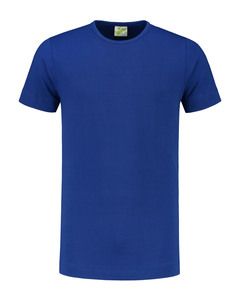 Lemon & Soda LEM1269 - T-shirt Crewneck katoen/elastisch voor hem Koningsblauw