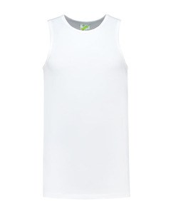 Lemon & Soda LEM1275 - Tanktop katoen/elastisch voor hem Wit