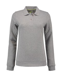 Lemon & Soda LEM3209 - Polosweater voor haar Grijze Heide