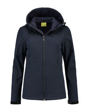 Lemon & Soda LEM3627 - Jas Hooded Softshell voor haar