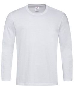 Stedman STE2130 - T-shirt met lange mouwen voor mannen COMFORT Wit