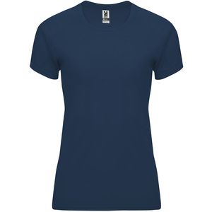 Roly CA0408 - BAHRAIN WOMAN Dames T-shirt met korte raglanmouwen in technisch weefsel Marineblauw