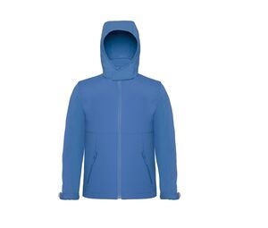 B&C BC651 - Soft-Shell Hoodie Azur