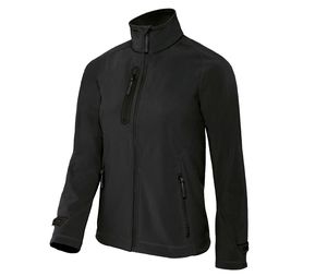 B&C BC664 - Softshell jas dames Zwart