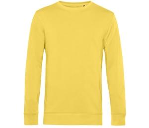 B&C BCU31B - Organic Round Neck Sweatshirt Gele bruis