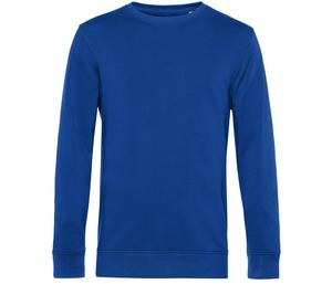 B&C BCU31B - Organic Round Neck Sweatshirt Koningsblauw