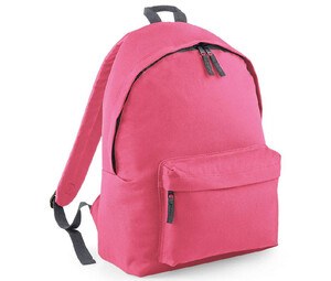 Bag Base BG125 - Fashion Backpack Echt roze / Grafietgrijs