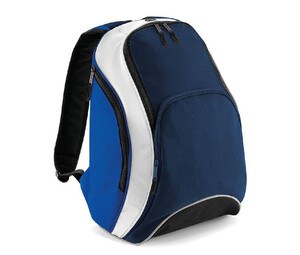 Bag Base BG571 - Teamwear Backpack Frans marineblauw/ helder koninklijk/ wit