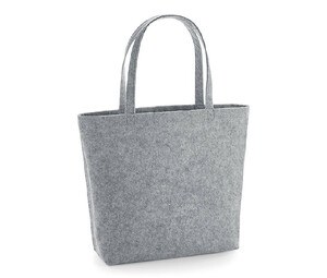 Bag Base BG721 - Felt shopping bag Gemengd grijs