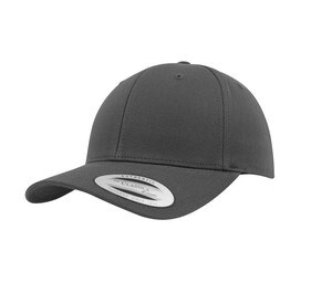 Flexfit FX7706 - Snapback Hats curved visor Houtskool