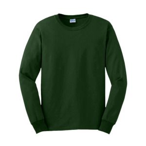 Gildan GN186 - Ultra Katoen T-shirt Lange Mouw voor volwassenen Donkere Heide
