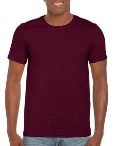 Gildan GN640 - Softstyle™ Ringspun T-shirt voor volwassenen Heide Maroon