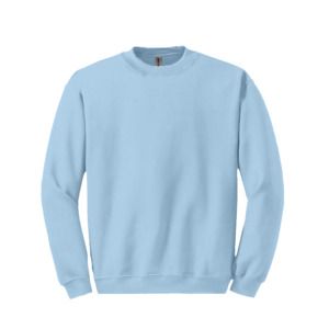 Gildan GN910 - Sweatshirt van zware kwaliteit voor volwassenen Met Ronde Hals Lichtblauw