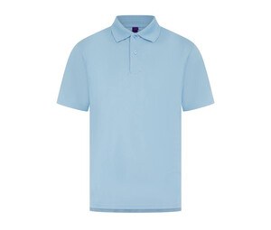 Henbury HY475 - Coolplus® Polo-Shirt Lichtblauw