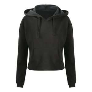 AWDIS JUST HOODS JH016 - Dames Korte Sweater Gitzwart