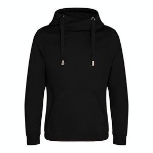 AWDIS JUST HOODS JH021 - Gekruisde Nek Sweater Gitzwart