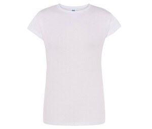 JHK JK150 - Vrouwen 155 T-shirt met ronde hals Wit