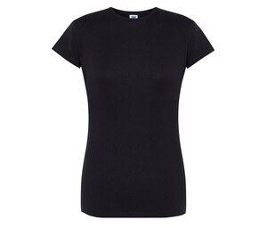 JHK JK150 - Vrouwen 155 T-shirt met ronde hals Zwart