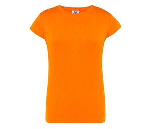 JHK JK150 - Vrouwen 155 T-shirt met ronde hals Oranje