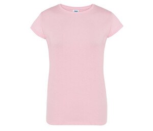JHK JK150 - Vrouwen 155 T-shirt met ronde hals Roze