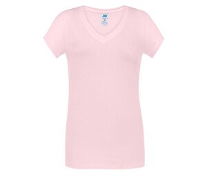 JHK JK158 - V-hals 145 T-shirt dames Roze