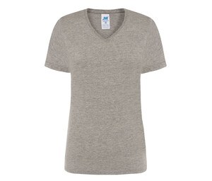 JHK JK158 - V-hals 145 T-shirt dames Gemengd grijs