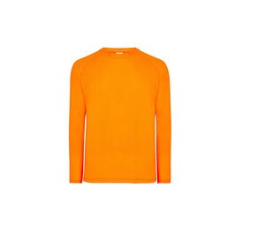 JHK JK910 - Sportshirt lange mouwen Oranje Fluor