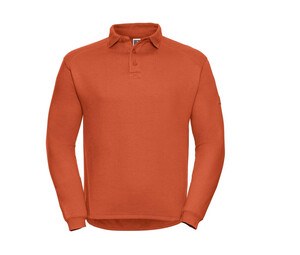 Russell JZ012 - Zware Kraag Sweatshirt Oranje