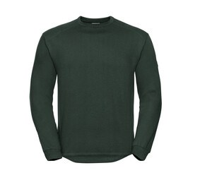 Russell JZ013 - Heavy Duty Sweatshirt Met Ronde Hals Fles groen