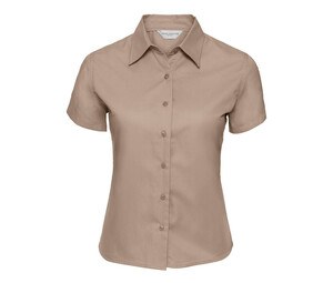 Russell Collection JZ17F - Dames Klassiek keperstof overhemd