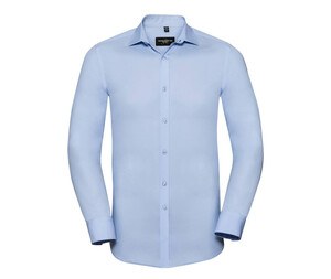 Russell Collection JZ960 - Lycra® Stretch Heren Overhemd Heldere hemel