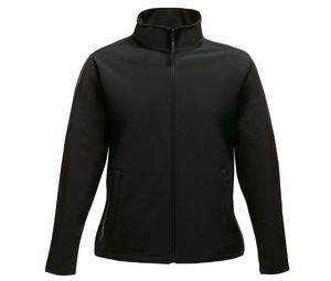 Regatta RGA629 - Softshell jacket Women Zwart / Zwart