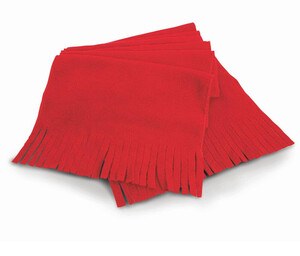 Result RS143 - Fleece sjaal met franjes Rood