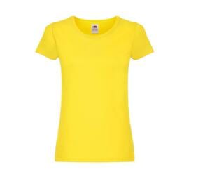 Fruit of the Loom SC1422 - Dames-T-shirt met ronde hals