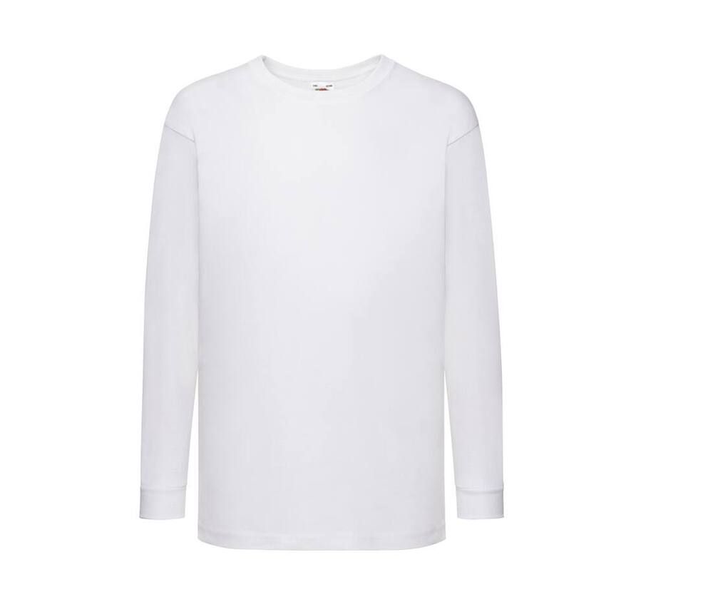 Fuit of the Loom SC6107 - T-Shirt Lange Mouwen Kinder