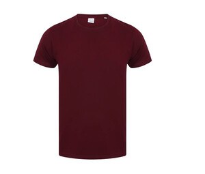 Skinnifit SF121 - De Feel Good Heren T-Shirt Bourgondië