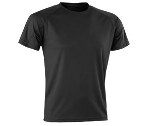 Spiro SP287 - AIRCOOL Breathable T-shirt Zwart