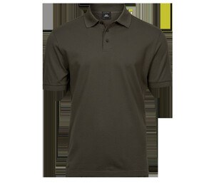 Tee Jays TJ1405 - Luxe stretch polo Heren Donkere olijf