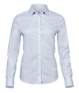 Tee Jays TJ4025 - Womens stretch luxury shirt Lichtblauw