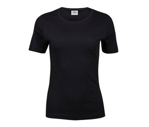 Tee Jays TJ580 - Dames interlock T-shirt Zwart