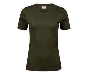 Tee Jays TJ580 - Womens interlock tee Donkere olijf