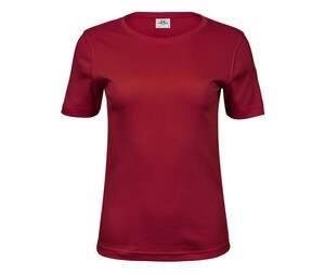 Tee Jays TJ580 - Dames interlock T-shirt Diep rood