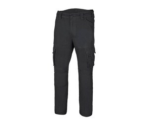 VELILLA V3012S - BROEK MULTI-POCKET KATOENEN BROEK Zwart