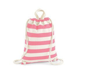 Westford mill WM686 - Gym tas Natuurlijk/Roze